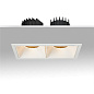 ART-SQ-180x2 LED светильник встраиваемый полуповоротный Downlight   -  Встраиваемые светильники 